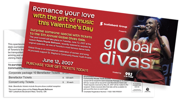 Global Divas 2007Postcard
