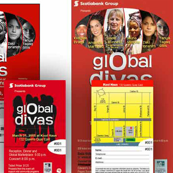 Print Design: Ads, tickets and support material