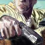 Illustration Series: 'Jesse' Breaking Bad, AMC - digital illustration promotion 
